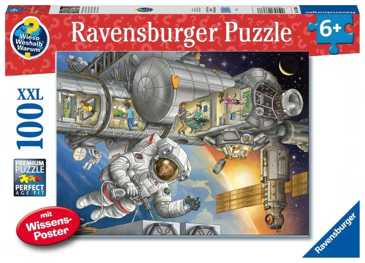 100 pc Puzzle - On the Space Station