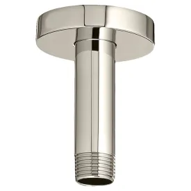 3" Ceiling Mount Shower Arm with Round Flange