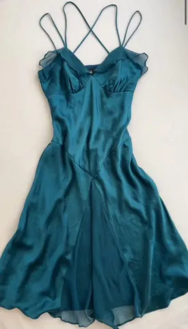 A-line Turquoise Sleeveless Homecoming Dress,Fall Dress Y3078