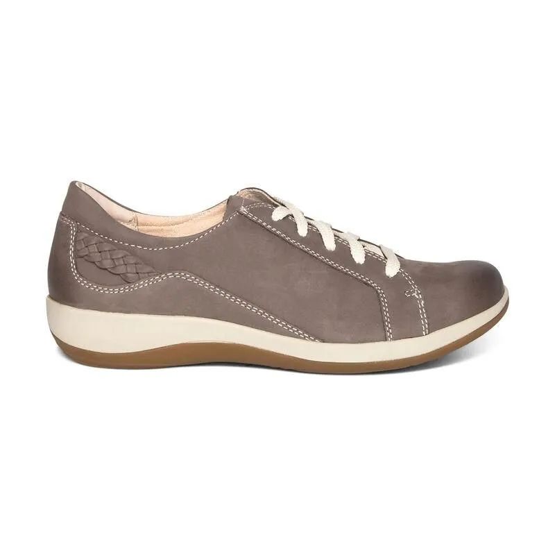 Aetrex Dana Lace Up Oxford Grey