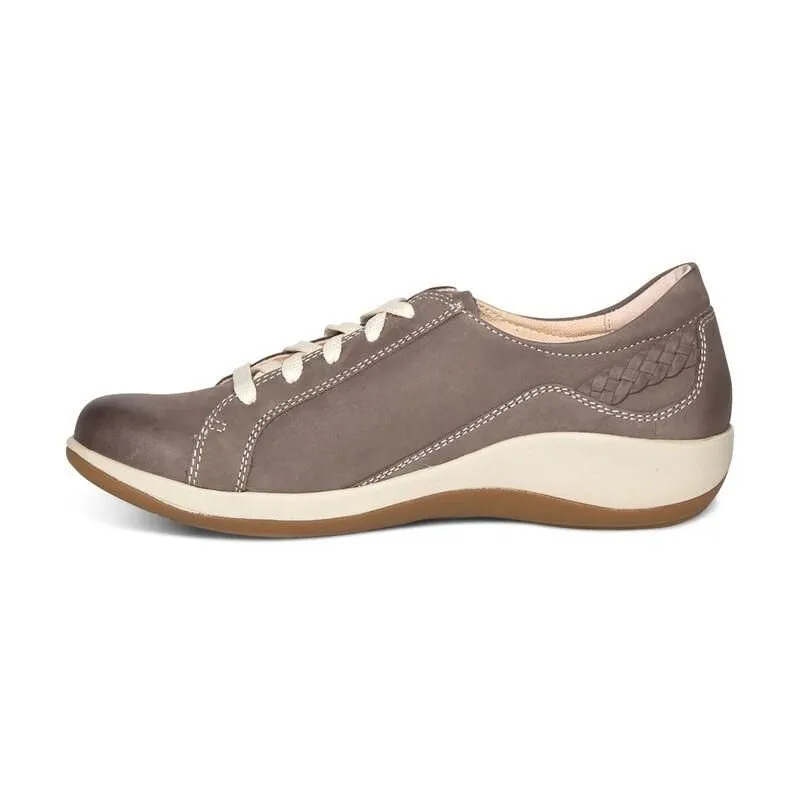 Aetrex Dana Lace Up Oxford Grey