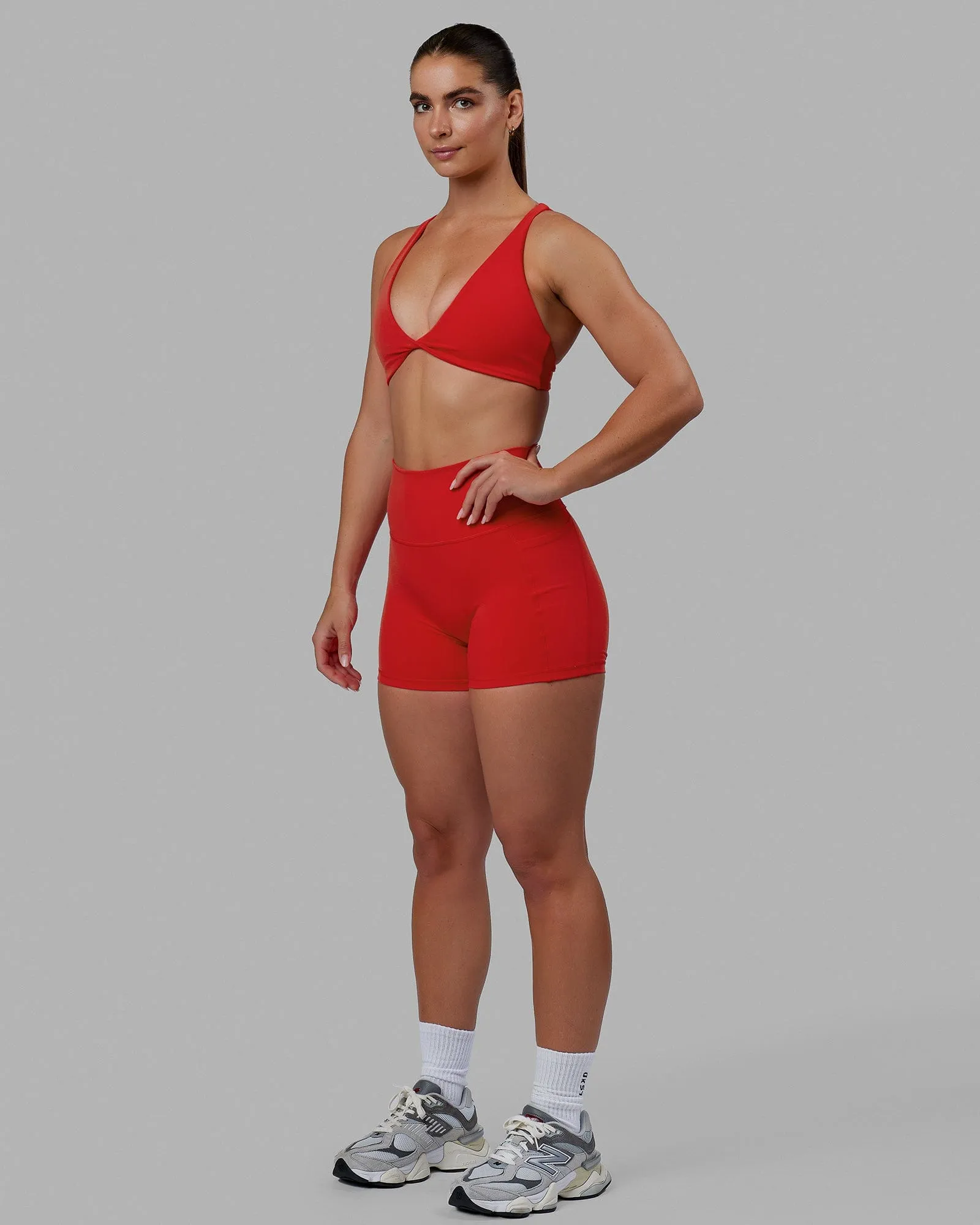 Agile Sports Bra - Infrared