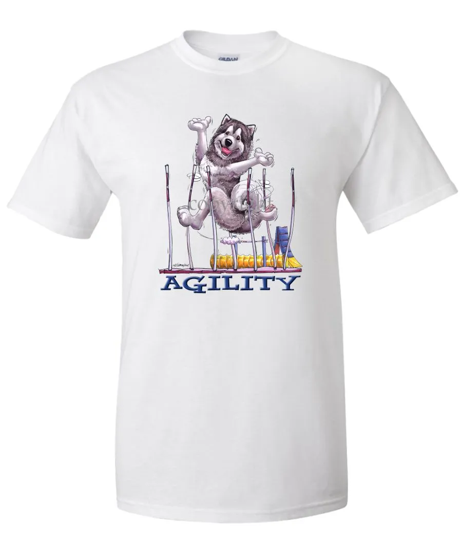 Alaskan Malamute - Agility Weave II - T-Shirt