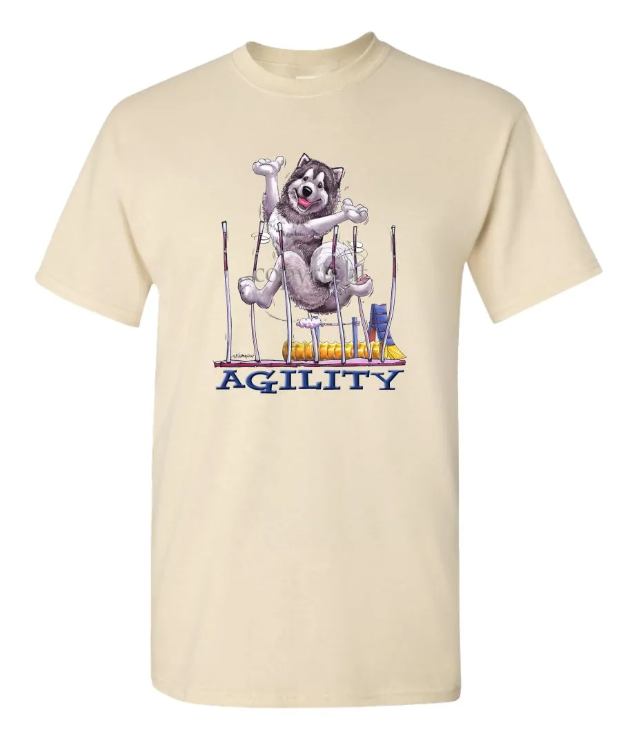 Alaskan Malamute - Agility Weave II - T-Shirt