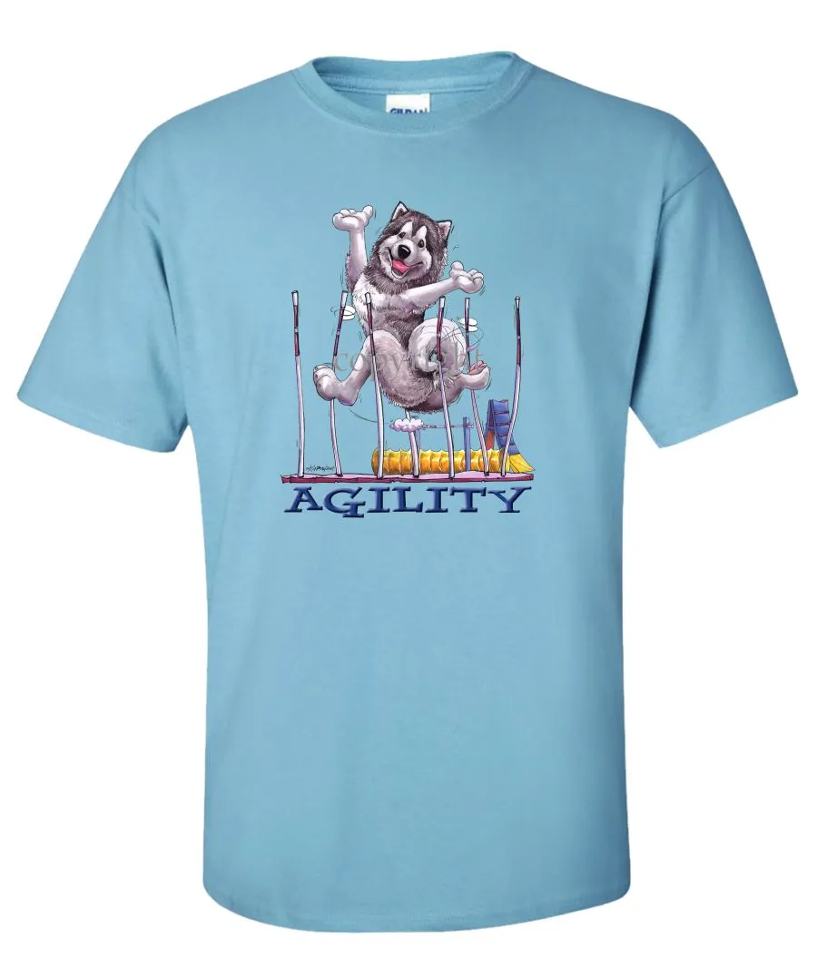 Alaskan Malamute - Agility Weave II - T-Shirt