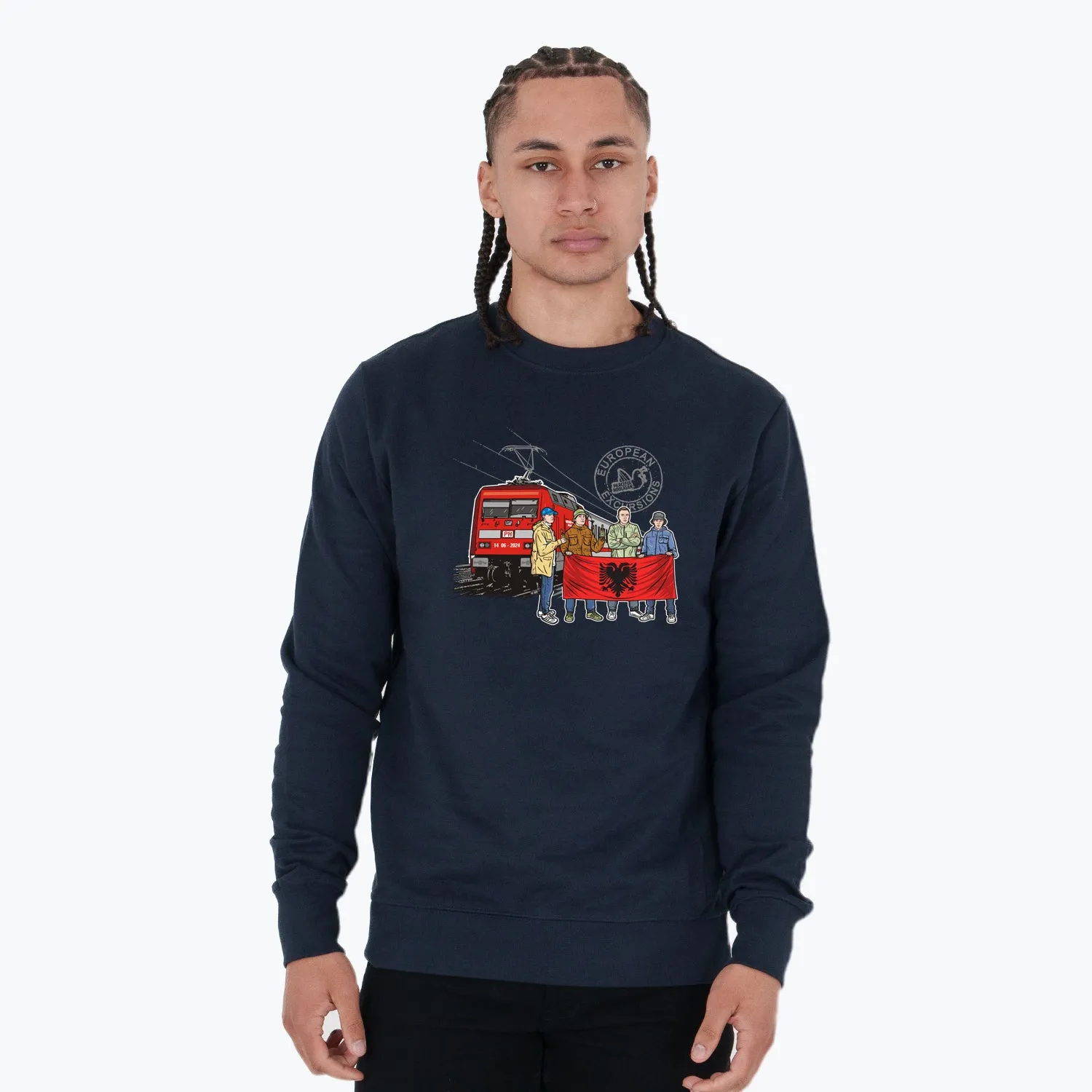 Albania Excursions Sweatshirt Navy