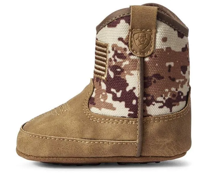 Ariat Infant Boys LIL Stomper Camo Patriot Boots - A442000044