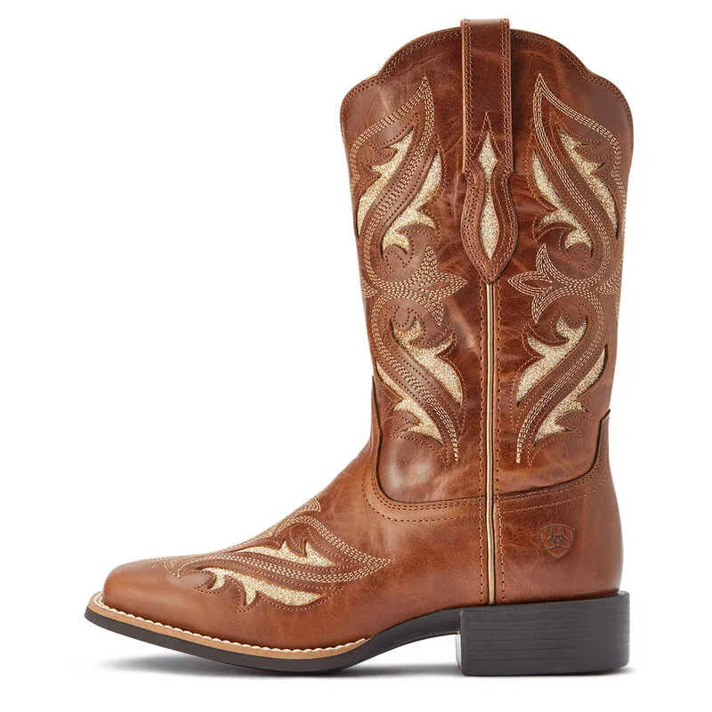 Ariat Ladies Round Up Bliss Western Boot Style 10042446