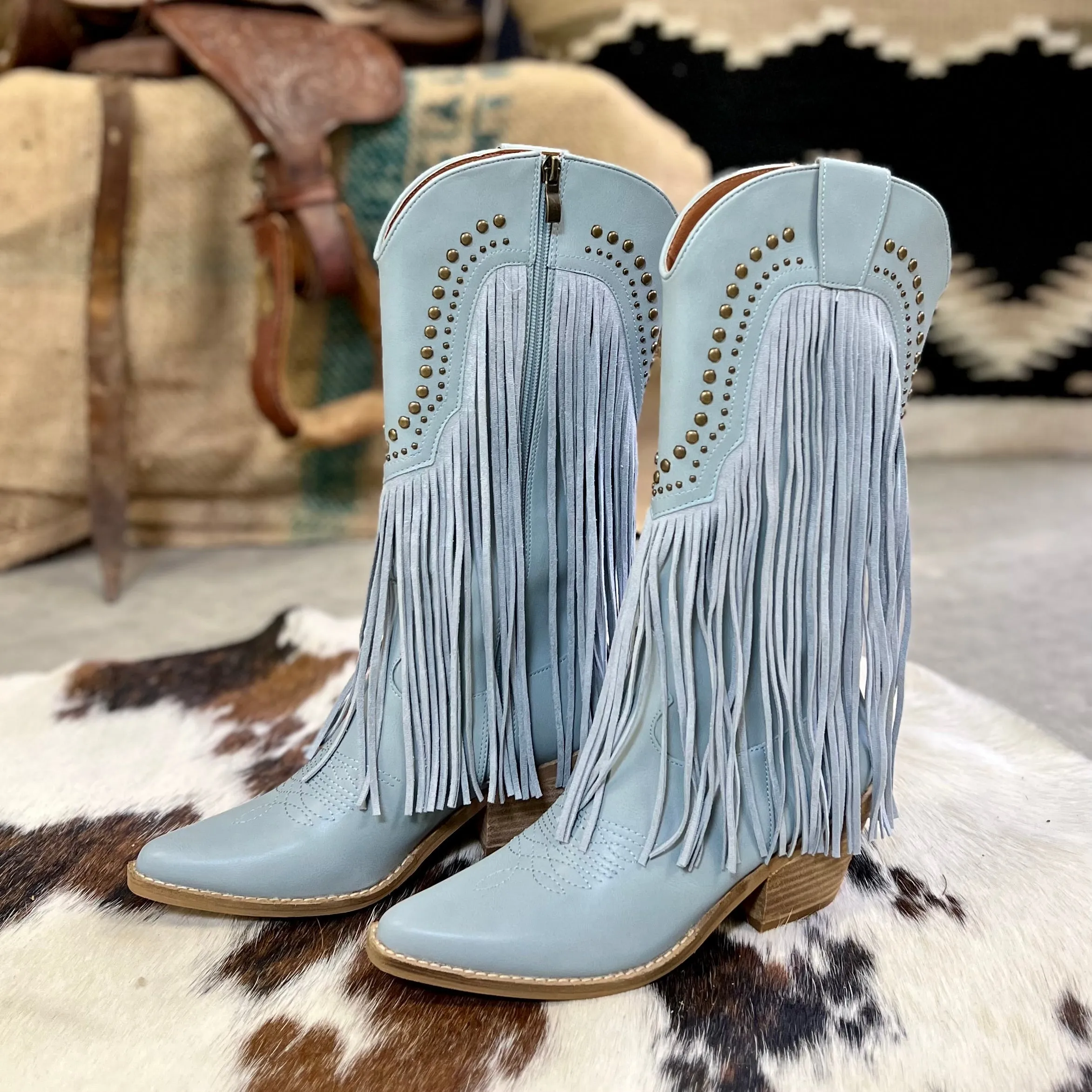 Beastly Fringe Boots