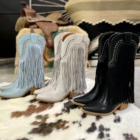 Beastly Fringe Boots