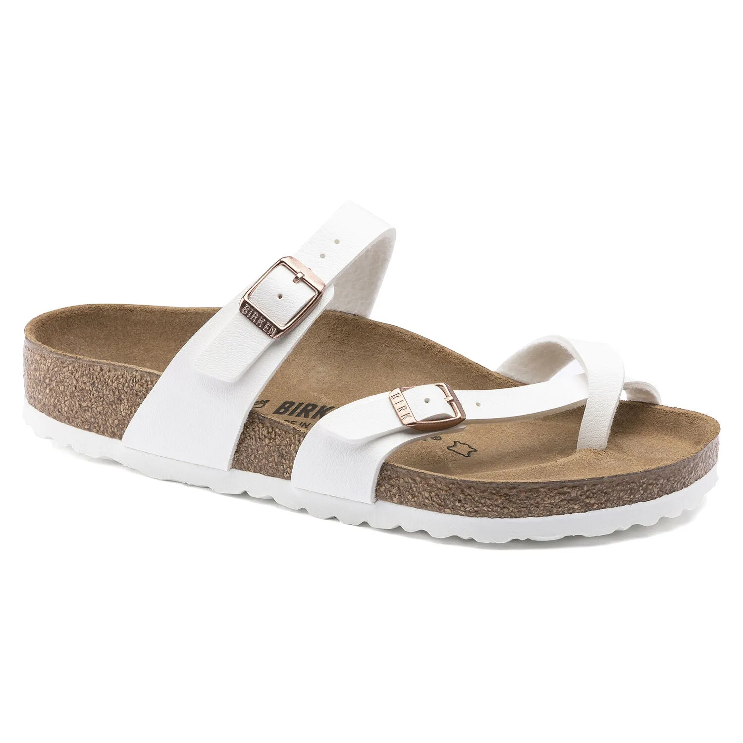 BIRKENSTOCK MAYARI WHITE BIRKO-FLOR