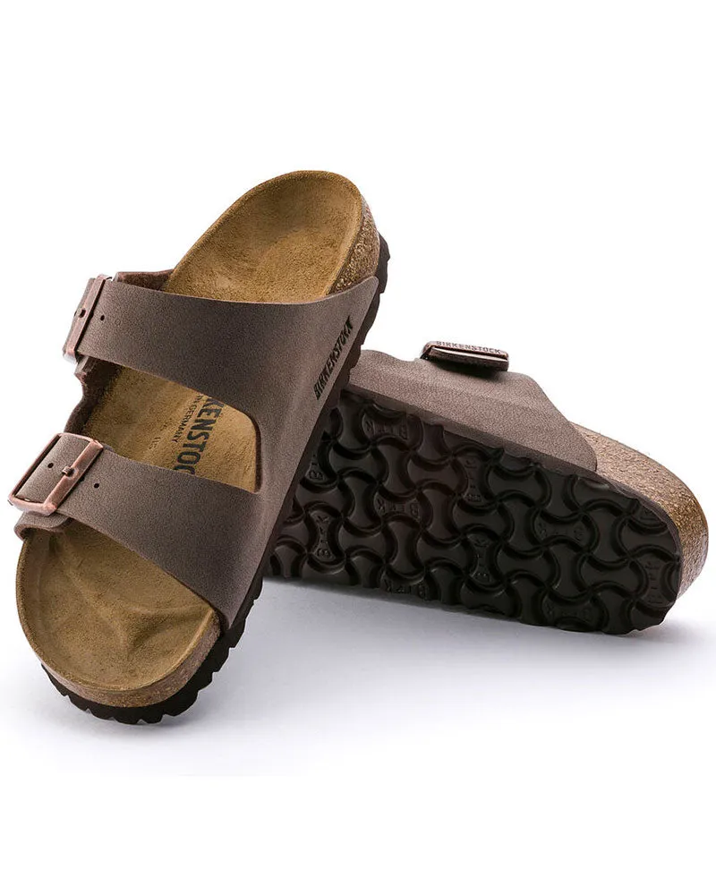 Birkenstock Men's Arizona Birkibuc - Mocha