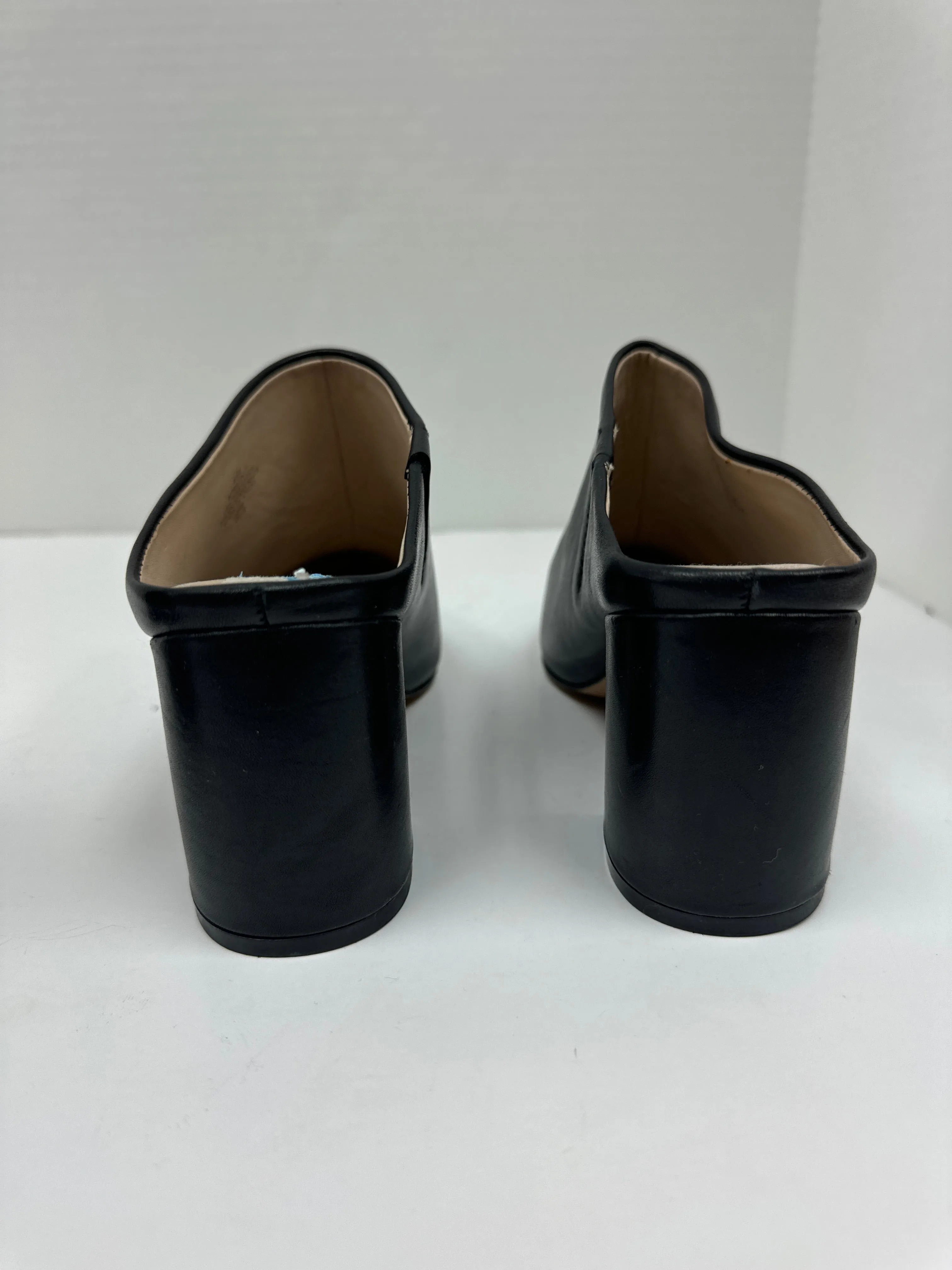 Black Boots Ankle Heels Marc Fisher, Size 6.5