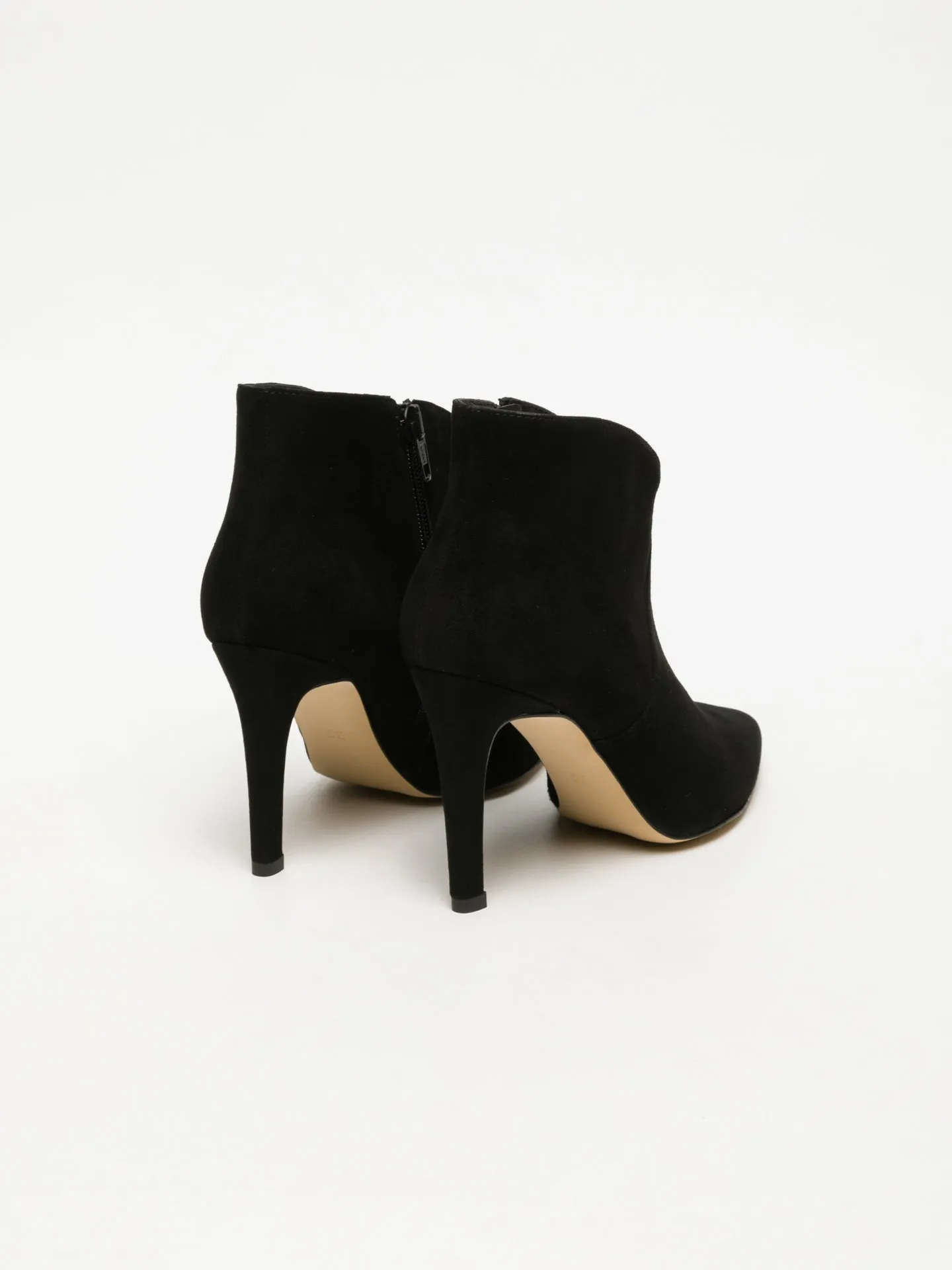 Black Pointed Toe Ankle Boots