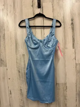 Blue Dress Casual Short Fashion Nova, Size M