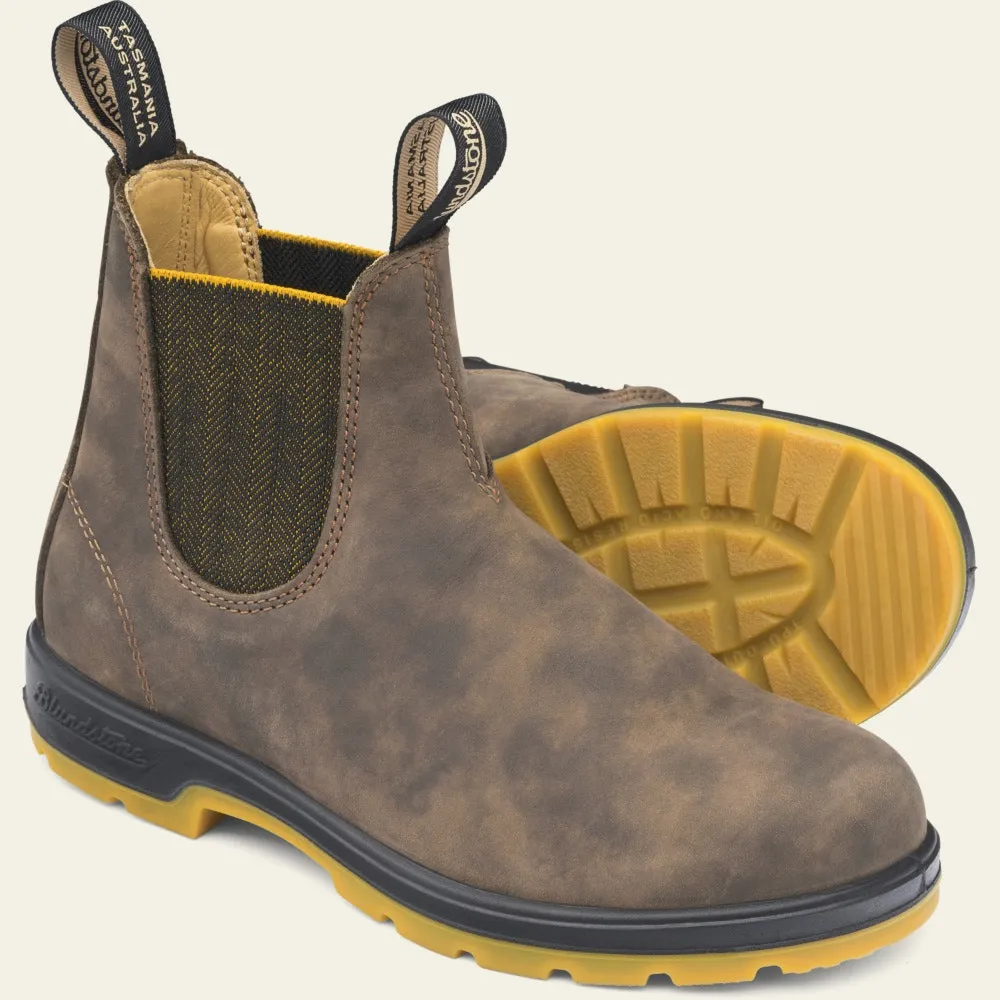 Blundstone 1944 Boot - Rustic Brown / Mustard