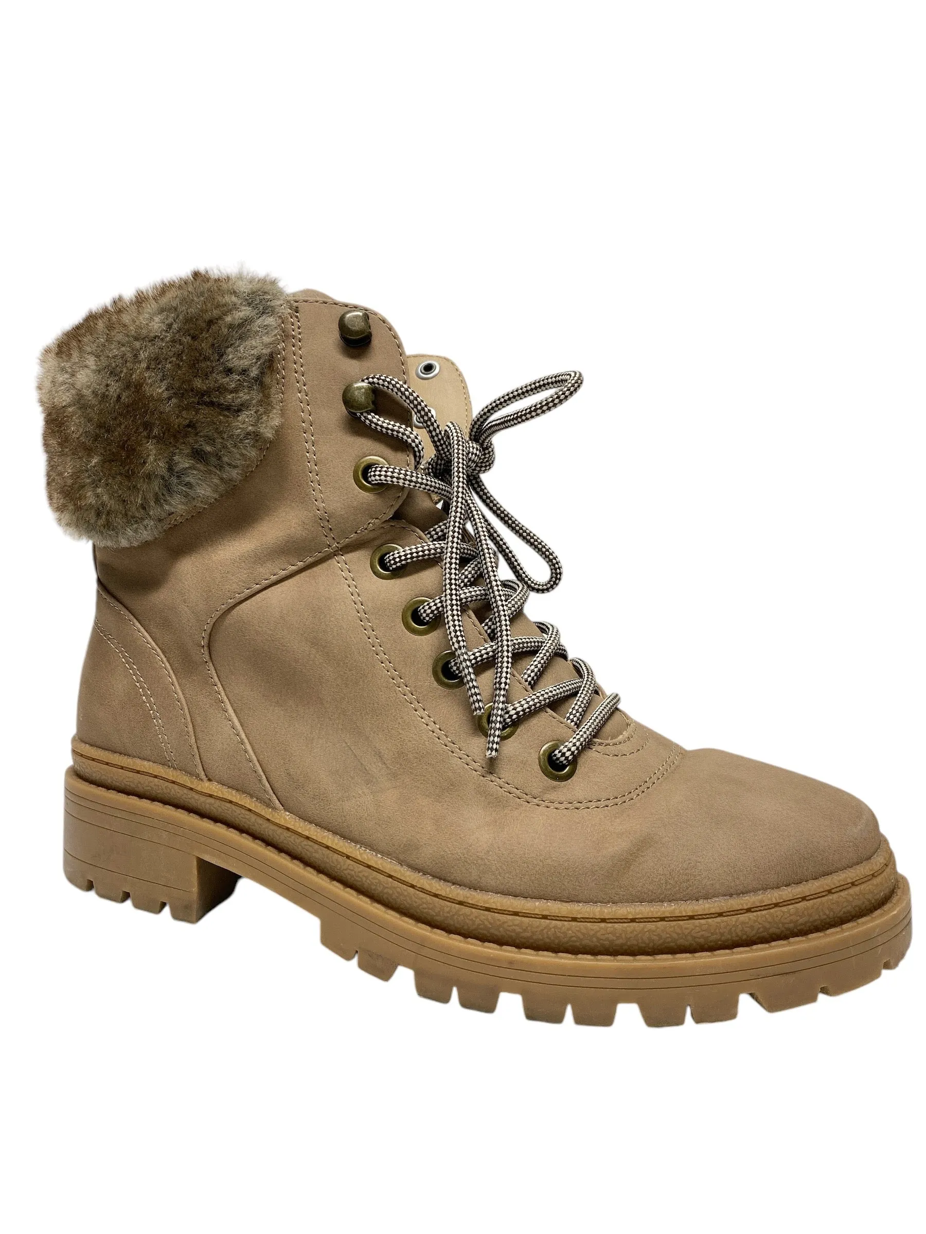 Boots Combat By Universal Thread In Tan, Size: 10