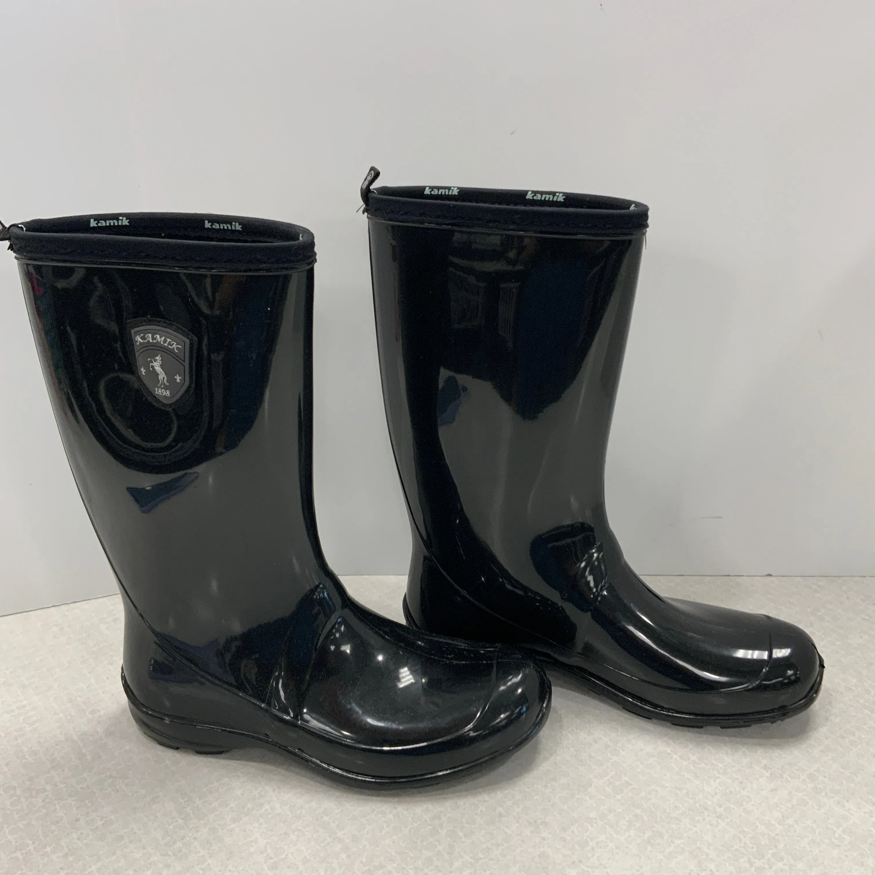 Boots Rain By Kamik In Black, Size: 8