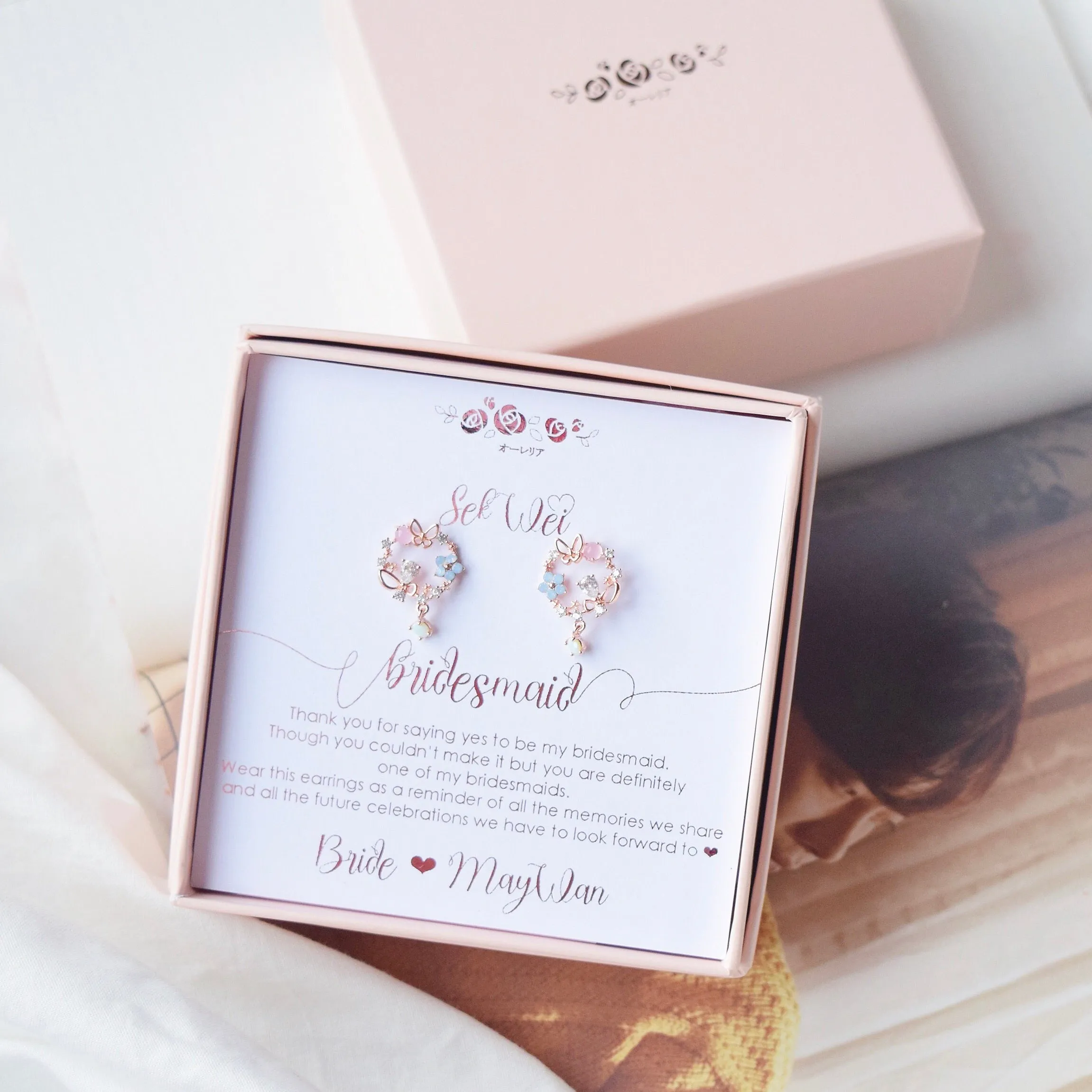 Bridesmaid Card