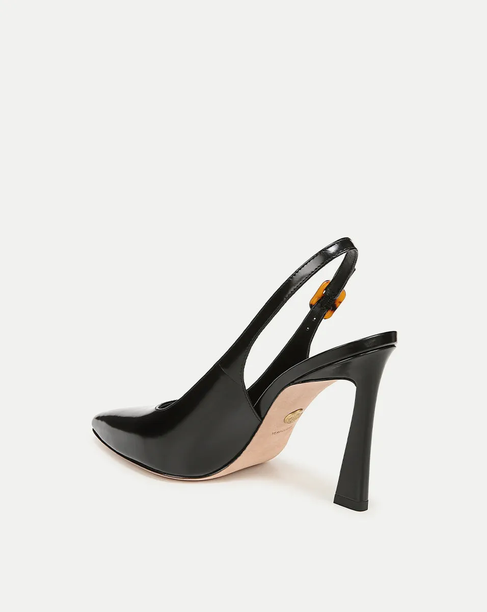 Callie Leather Slingback Pump