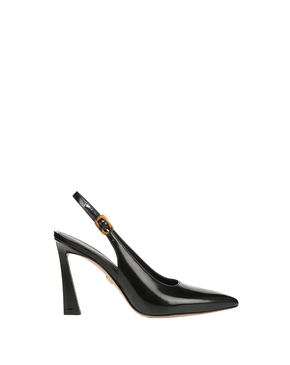 Callie Leather Slingback Pump