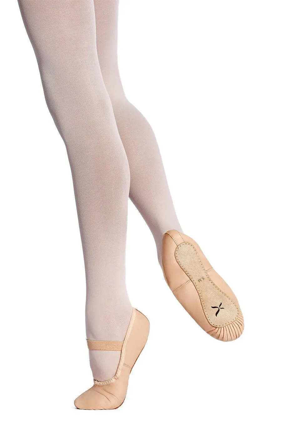 Capezio Clara Full Sole Ballet Shoe Child U209C