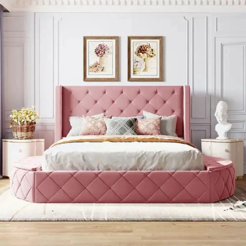 Casino Luxury Upholstered Bed