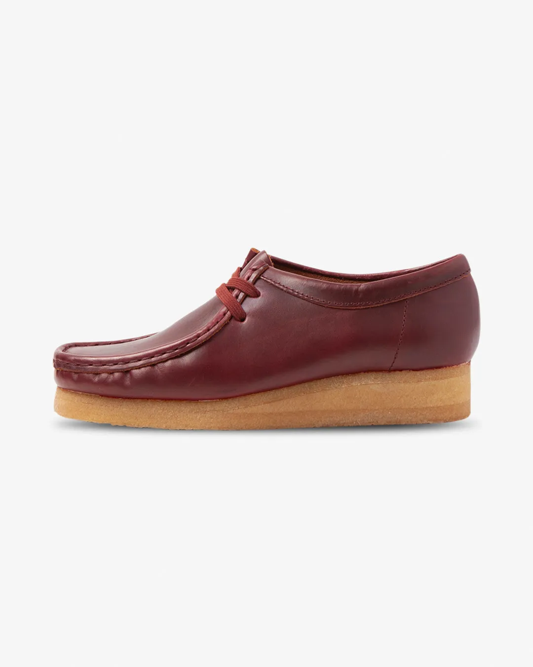 Clarks Originals Wallabee Damson Leather