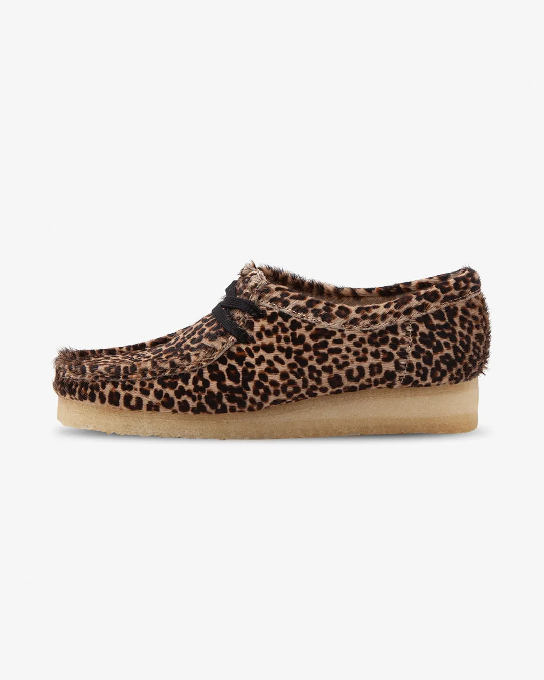 Clarks Originals Wallabee Leopard Print