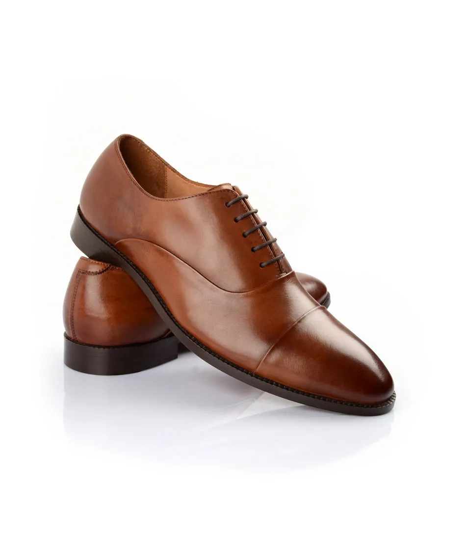 Classic Cap Toe Oxfords - Caramel