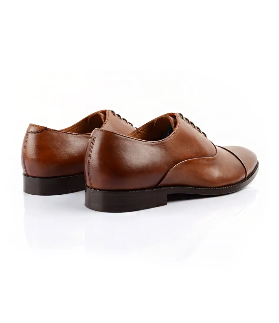 Classic Cap Toe Oxfords - Caramel