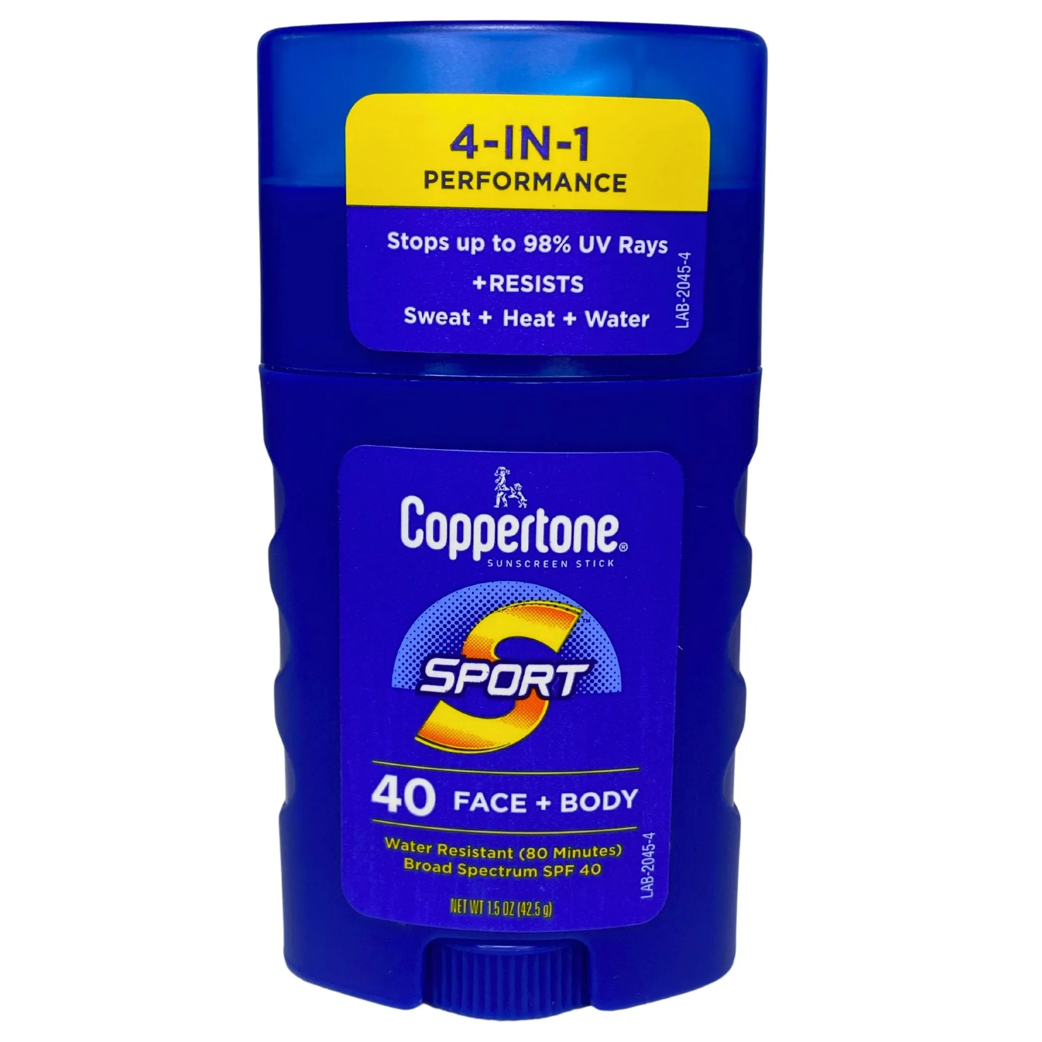 Coppertone Sunscreen Stick Sport 40 Face   Body SPF 40 1.5OZ (95 Pcs Lot)