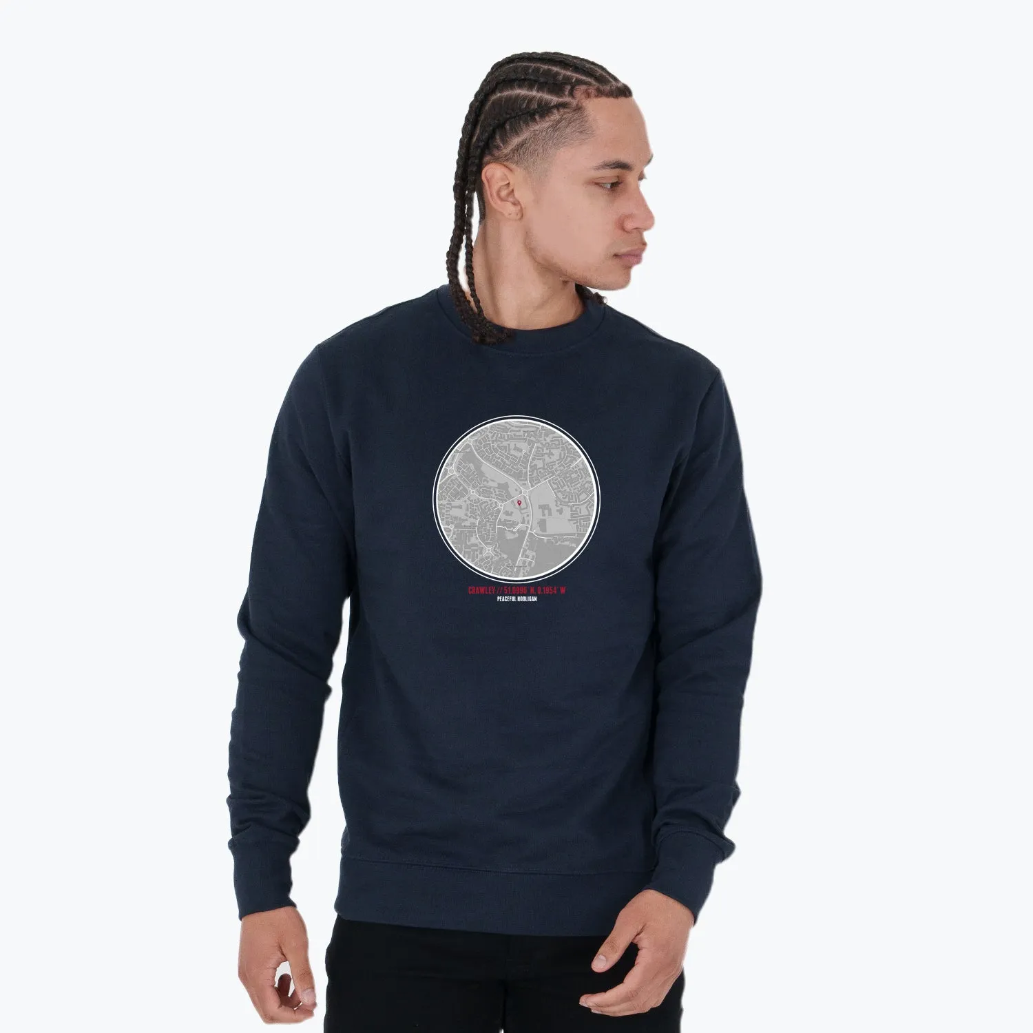 Crawley Town Location Sweatshirt Navy