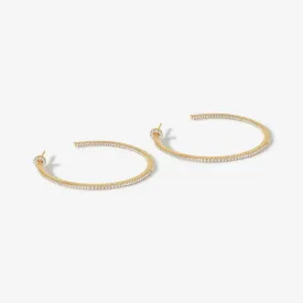 Davey hoop earrings