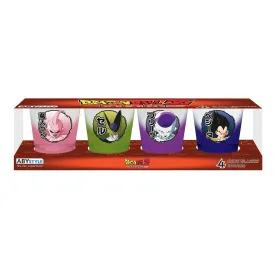 Dragon Ball Z - 4-Piece Villains Shot Glass Set - ABYstyle