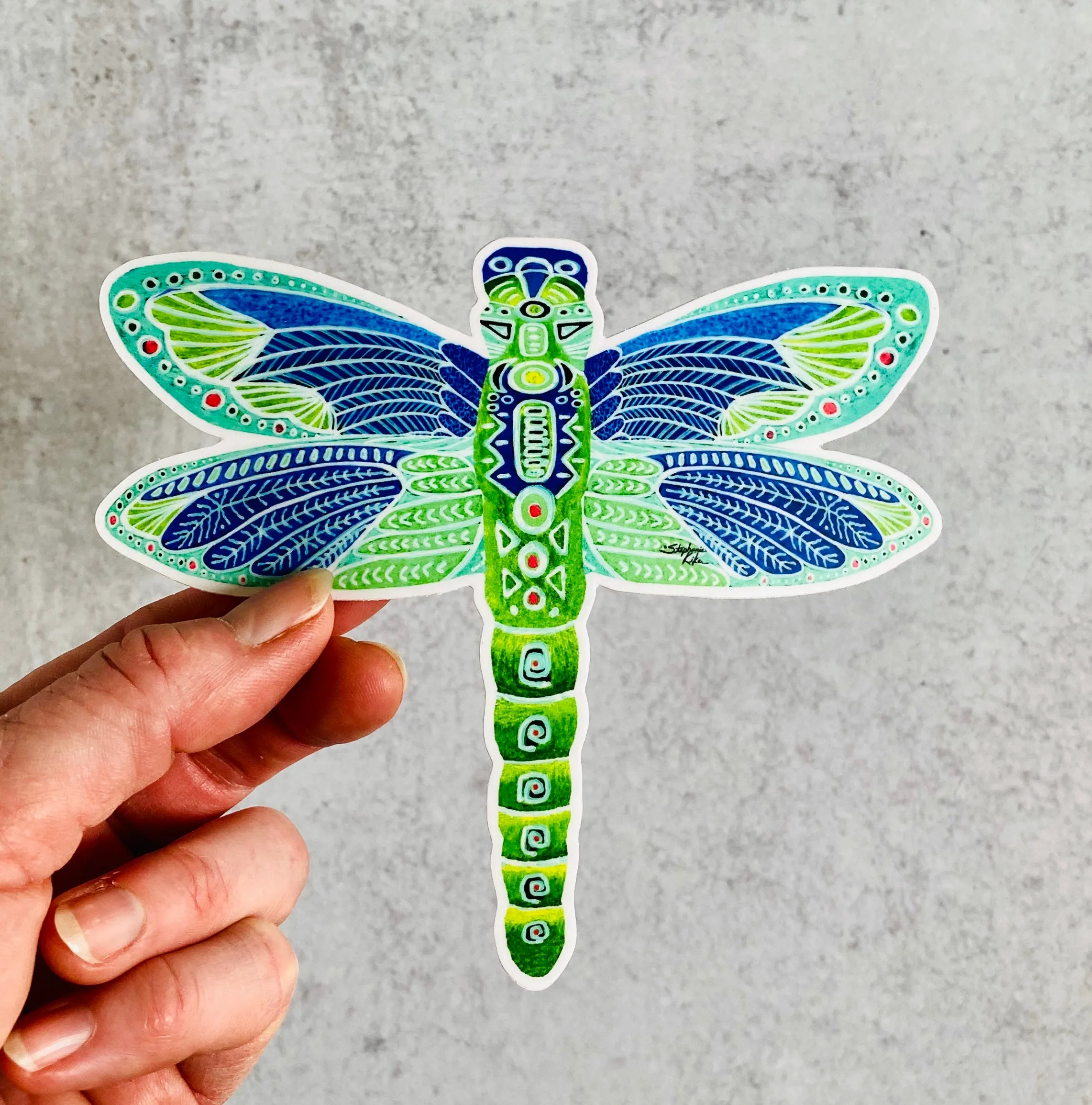 Dragonfly Sticker