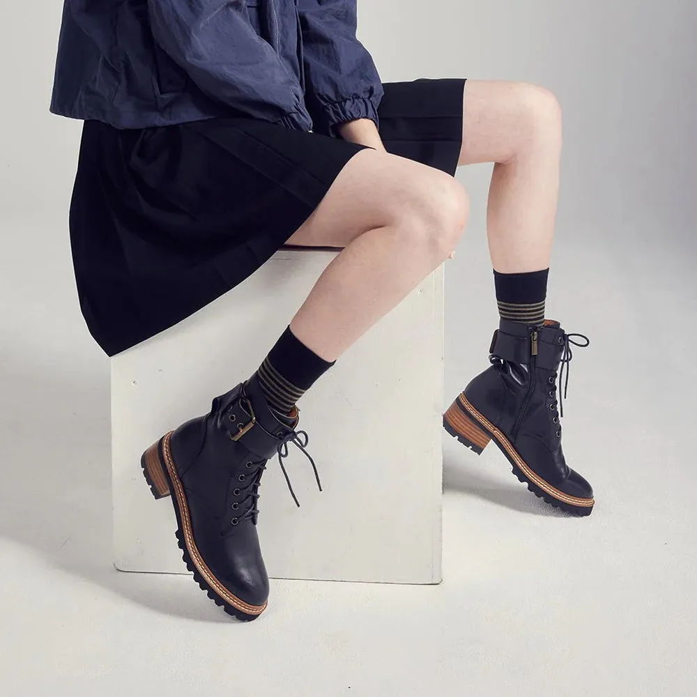 EOS Line Black Ankle Boot