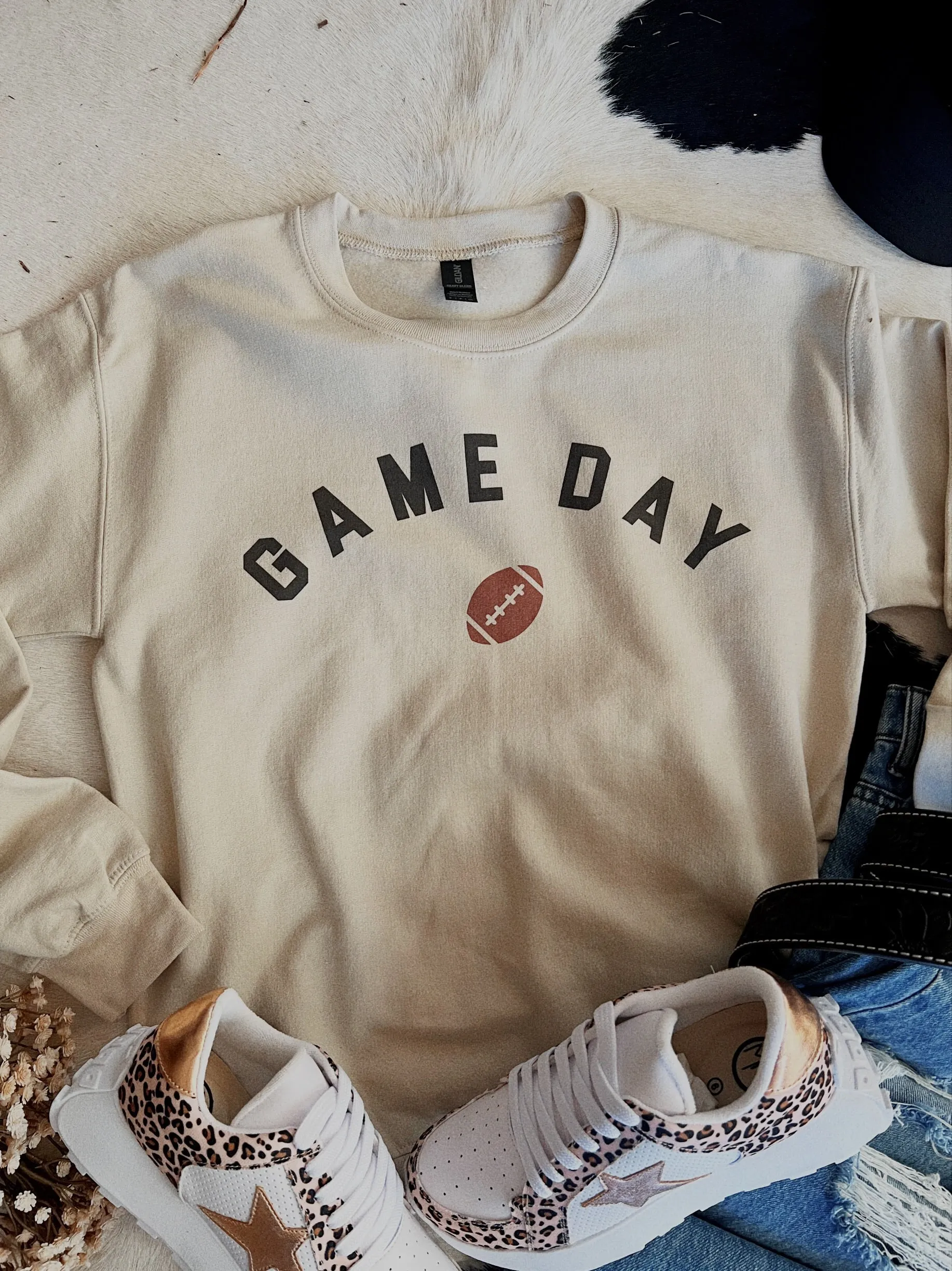 Game Day Crew Neck Sweatshirt