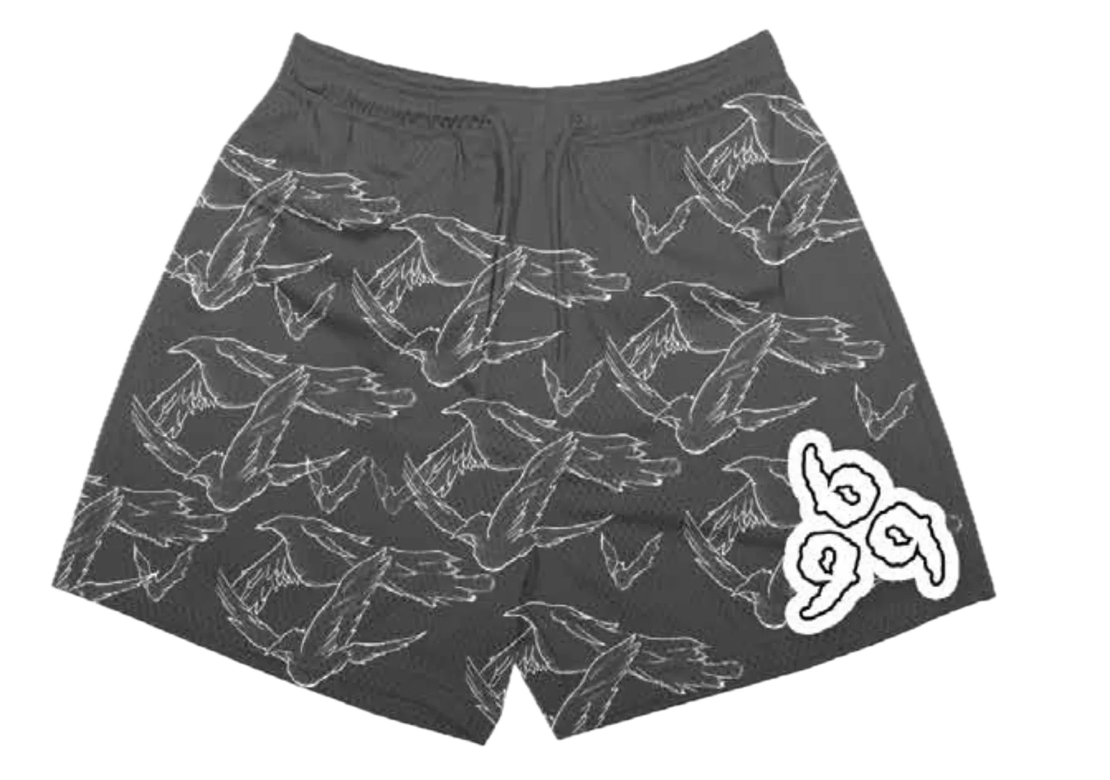 GBGR DOVE SHORTS - BLACK