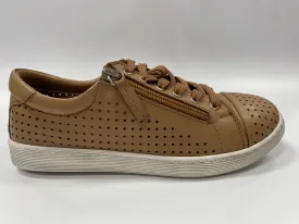 GELATO TARDECK LEATHER SNEAKER TAN (CLEARNCE FINAL SALE)