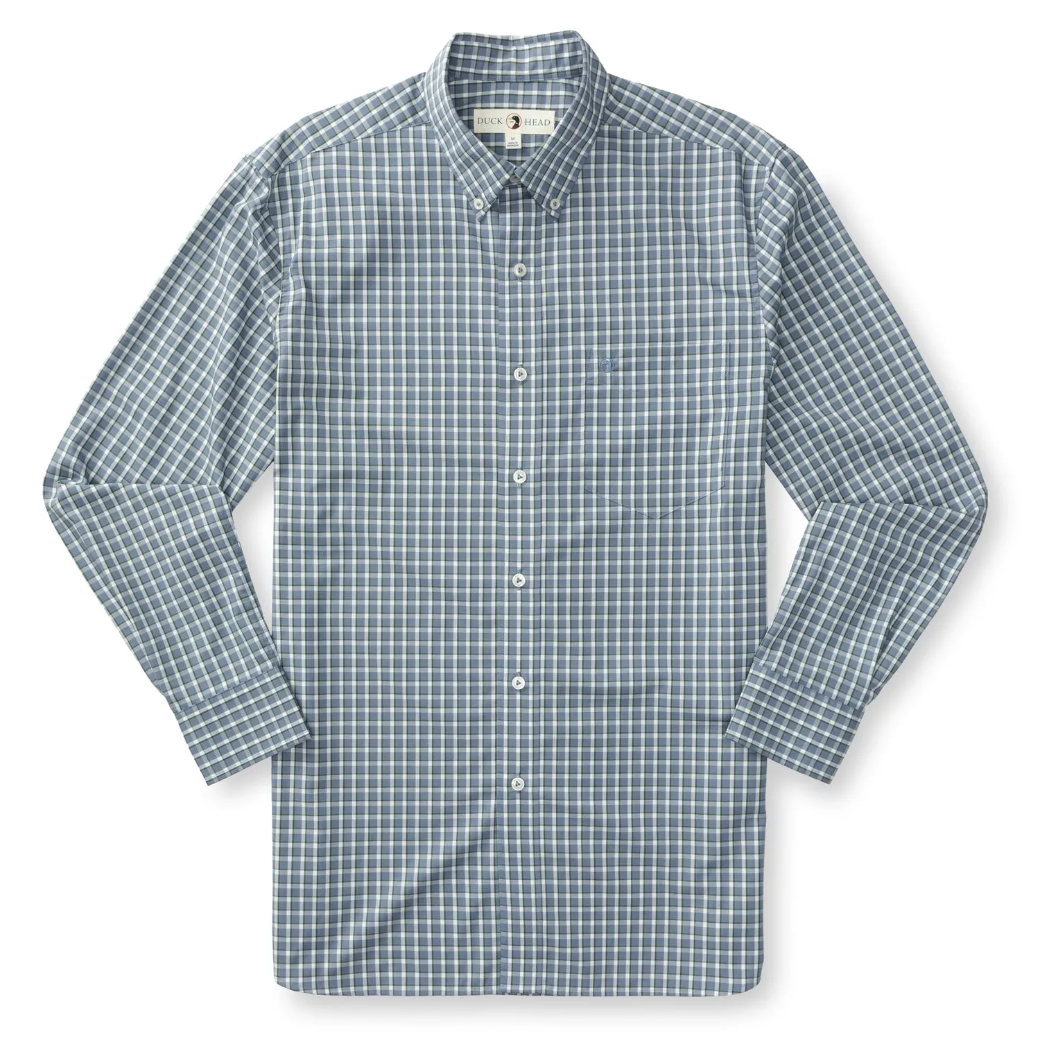 Harrell Plaid Performance Poplin Sport Shirt