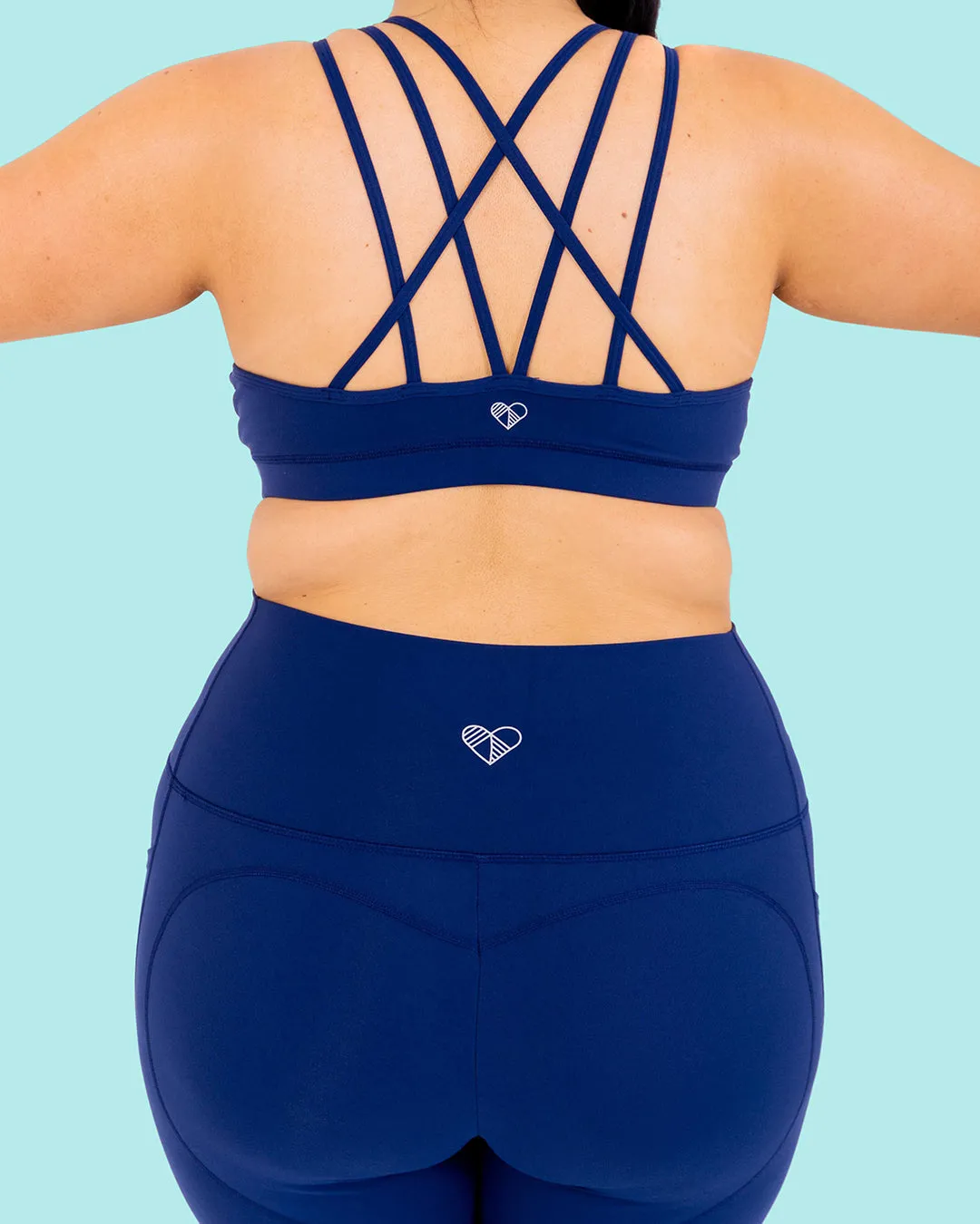 HERO Sports Bra Navy Blue