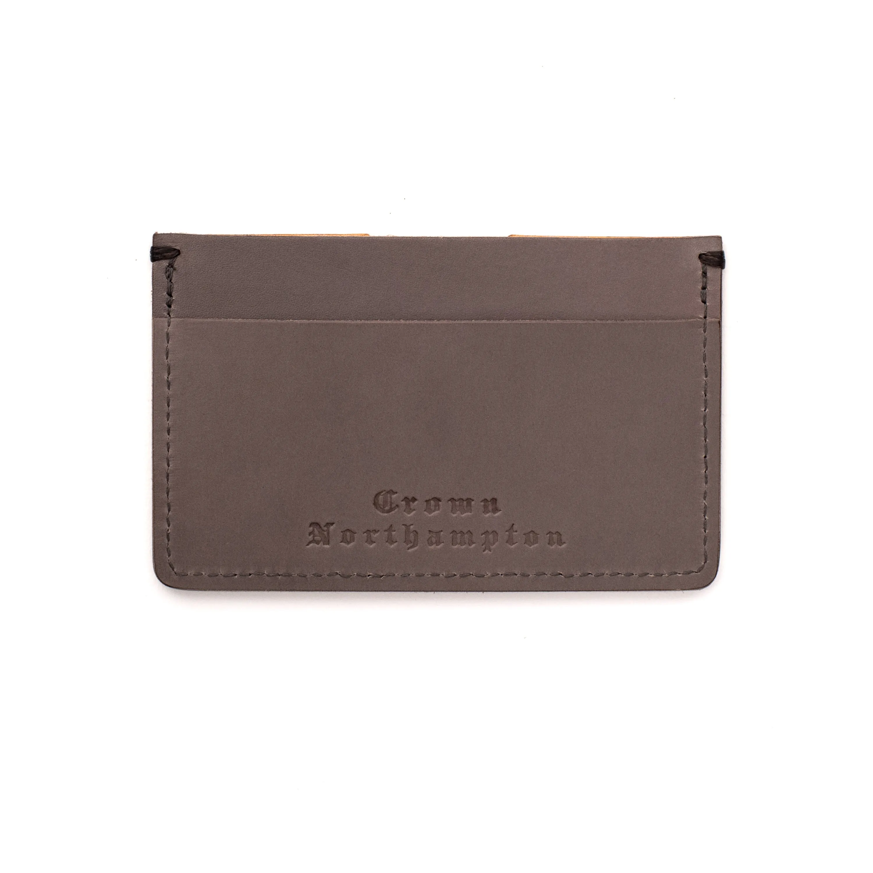 Houghton Card Holder - Grey Veg Tan Calf