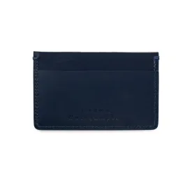 Houghton Card Holder - Navy Box Calf