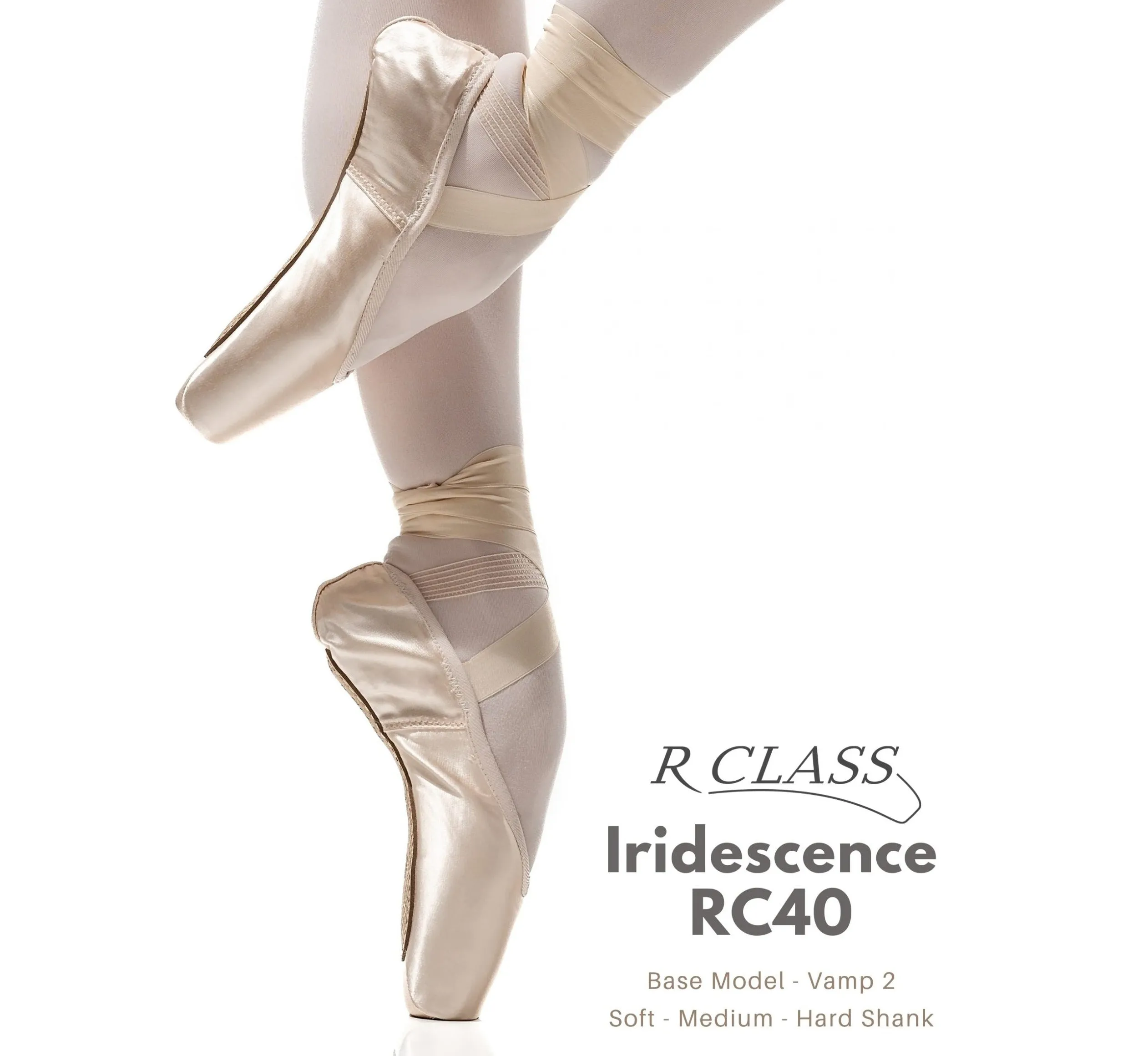 Iridescence Pointe Shoe (RC47 - suede tipped platform)