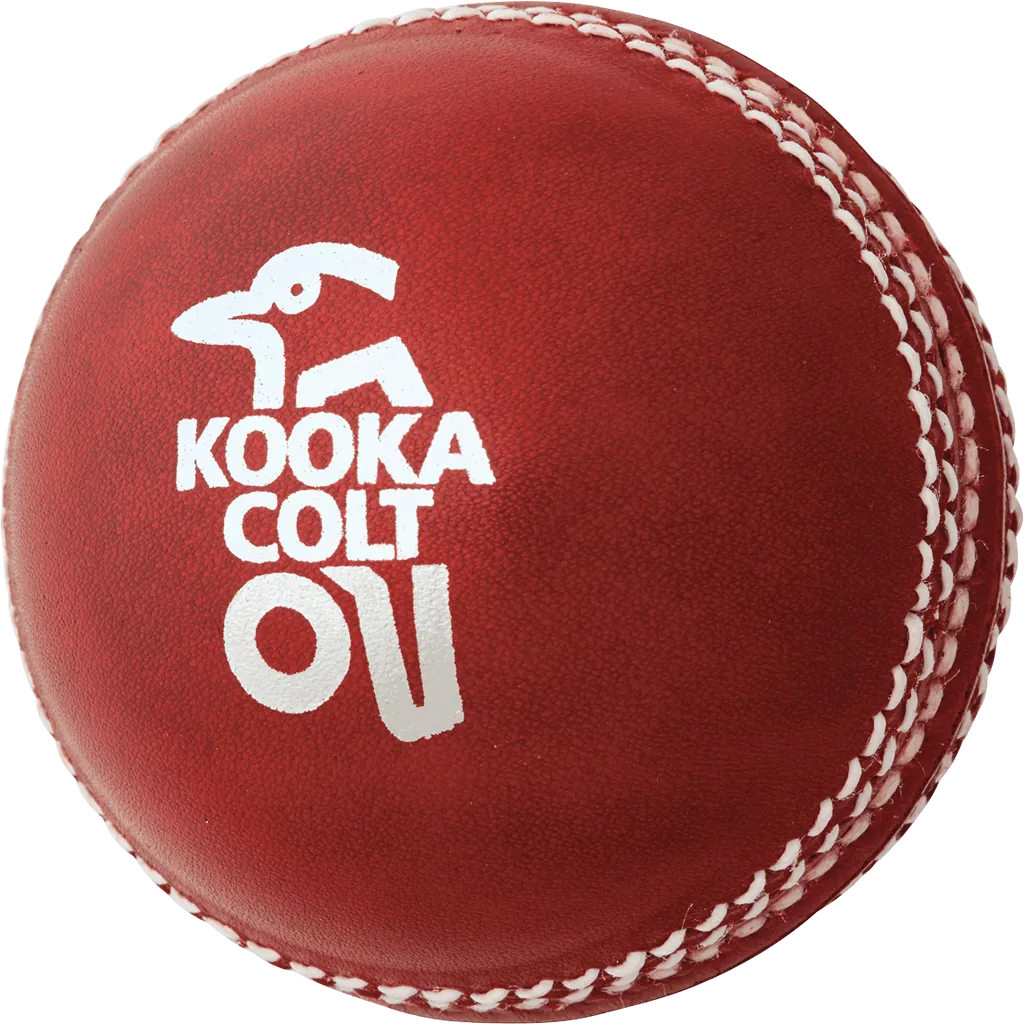 Kookaburra 142g Colt 2Pc Red Cricket Ball