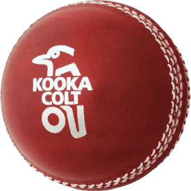 Kookaburra 142g Colt 2Pc Red Cricket Ball