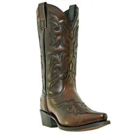 Laredo Men's (6862) Classics 12" Burnished Gold Fancy Stitched Cowboy Boots