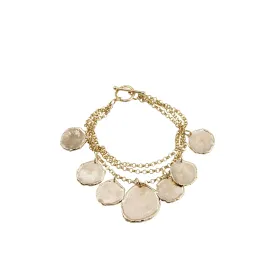 Magda Molten Charms Chain Bracelet