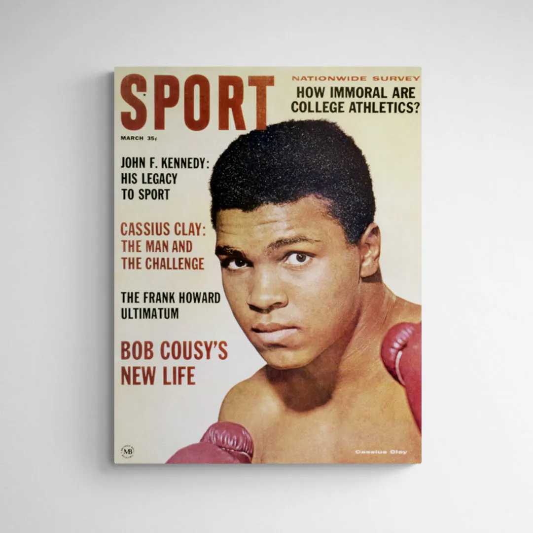 March 1964 SPORT Cover (Cassius Clay)